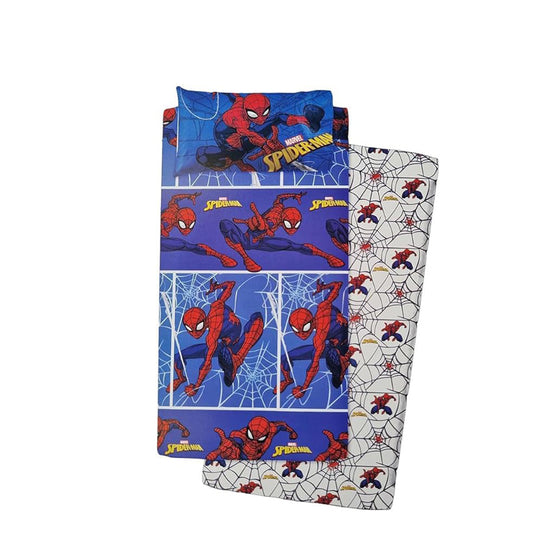 Completo letto una piazza e mezza Spiderman